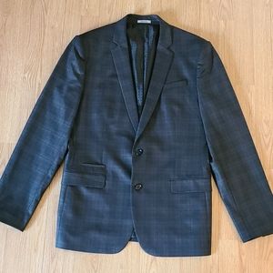 Express "Photographer" Wool Suit Coat